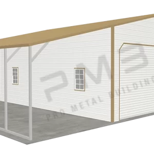 Pro Metal Continuous Roof-Line Barn