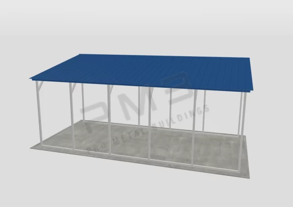 Metal Lean-To Carport Cover - Image 2