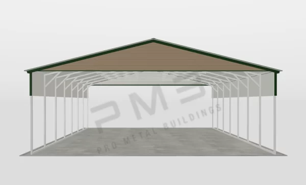 Triple Wide Metal Carport - Image 3