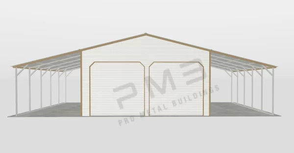 Continuous Roof-Line Metal Barn - Image 4