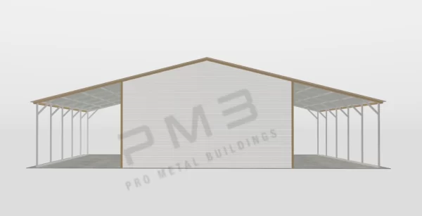Continuous Roof-Line Metal Barn - Image 3