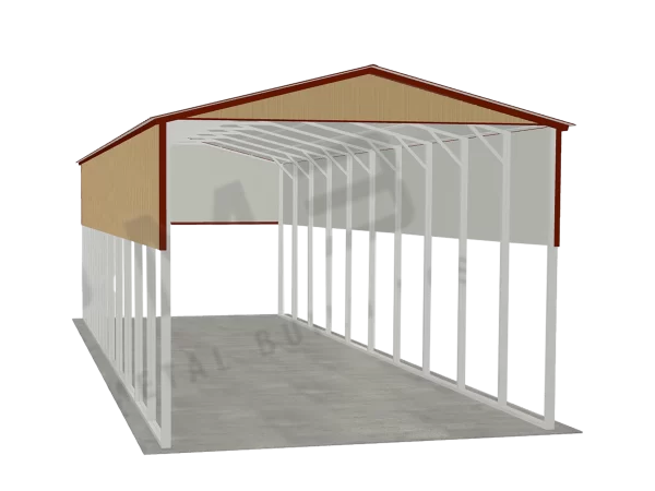 Metal RV Carport, Motorhome Shelter & Camper Cover