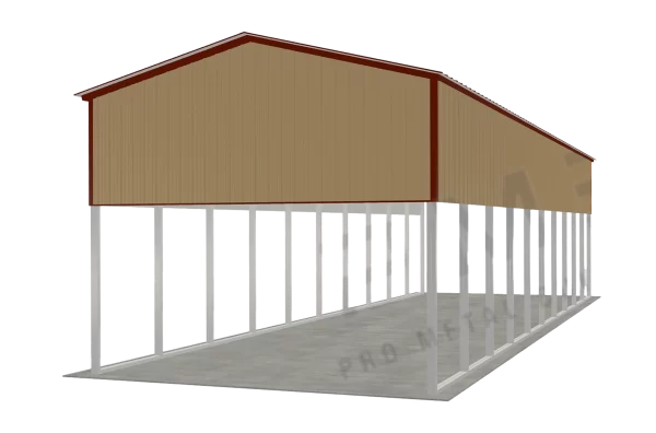 Metal RV Carport, Motorhome Shelter & Camper Cover - Image 2