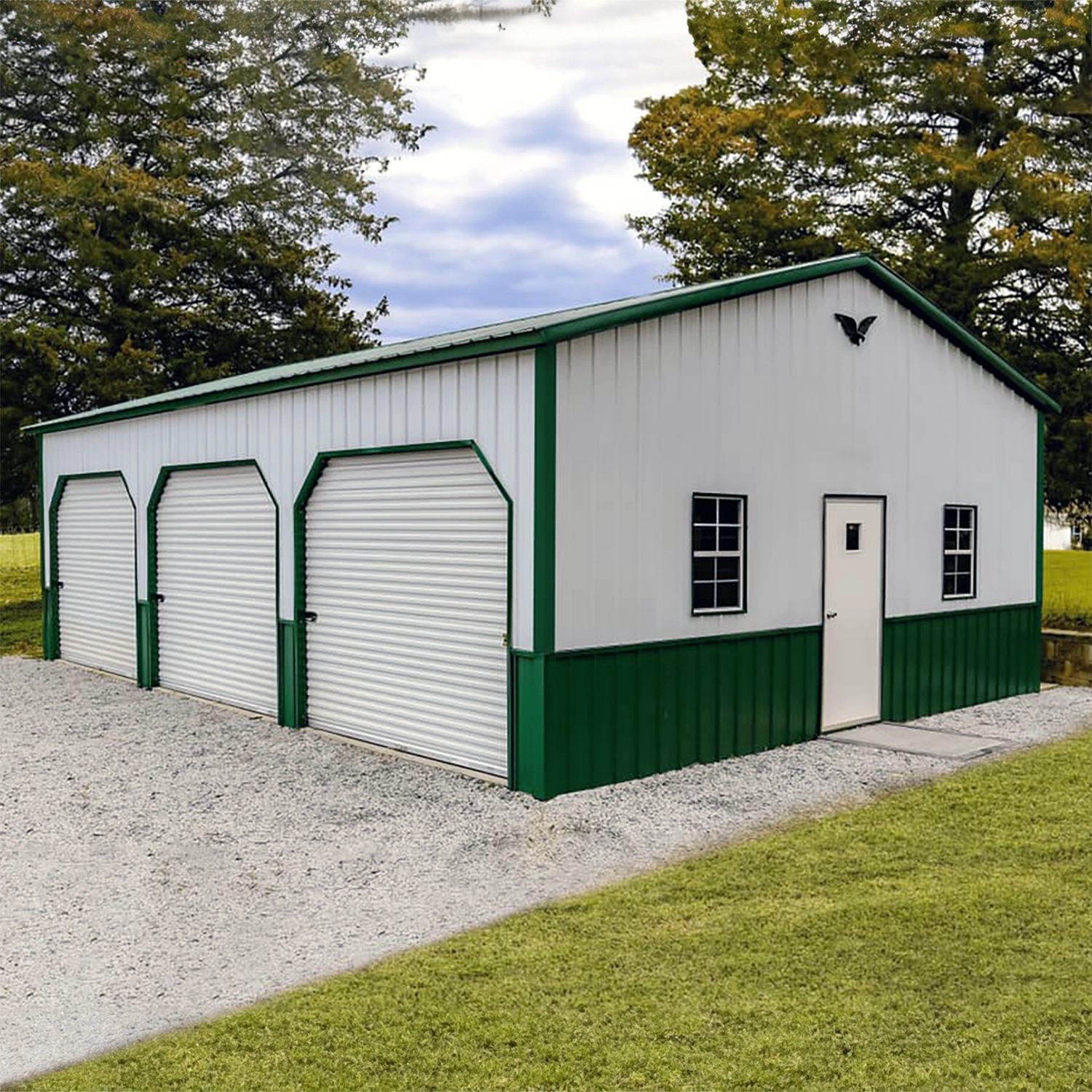 Image of a Metal Garage
