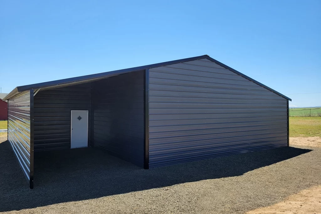 Barn with attached Loafing Shed