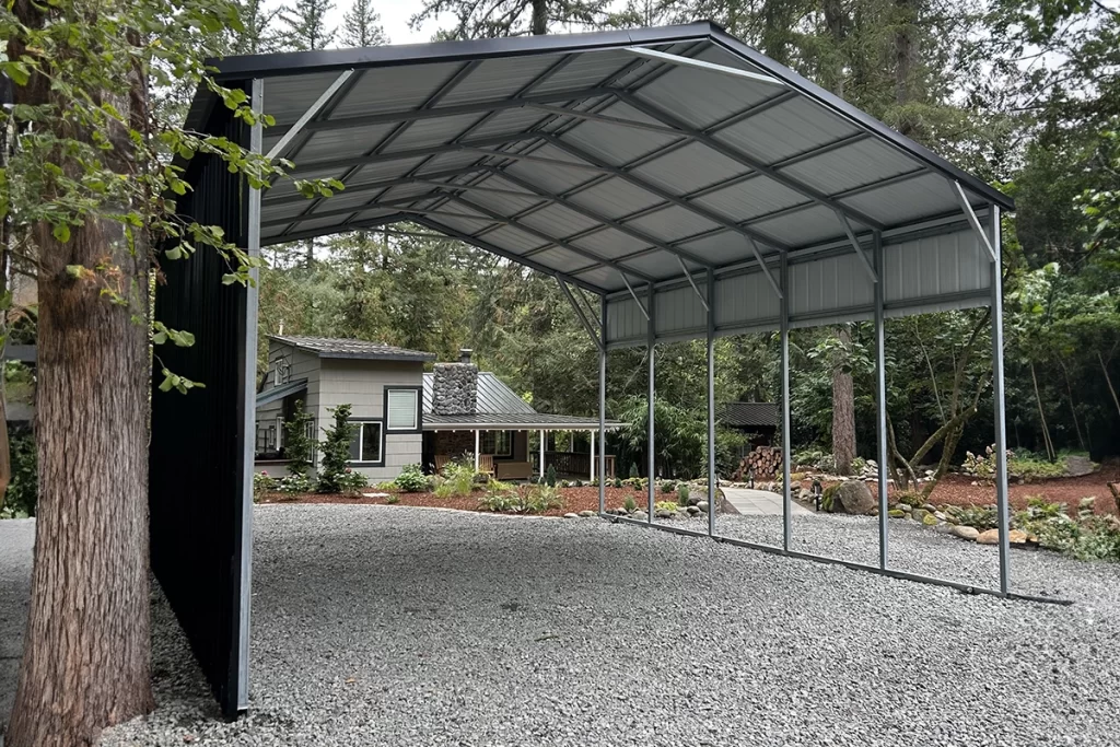 RV Cover with one side