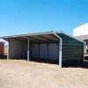 Metal Loafing Shed Installation In Idaho
