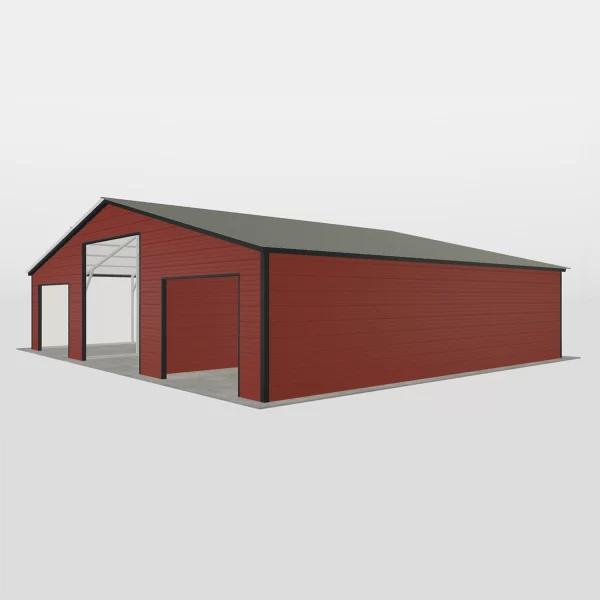 Pro Metal Buildings Continuous Slope Barn