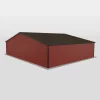 Pro Metal Buildings Continuous Slope Barn