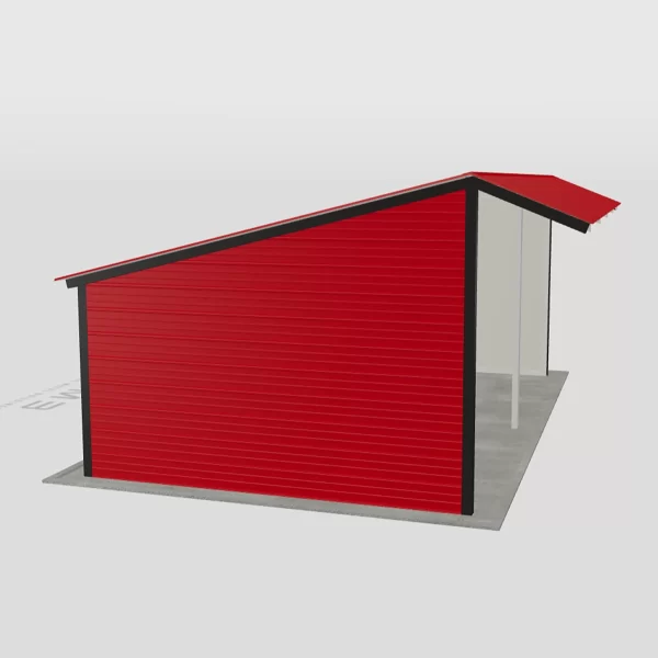 Pro Metal Buildings Loafing Shed