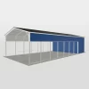Pro Metal Buildings Utility Carport and Storage Combo