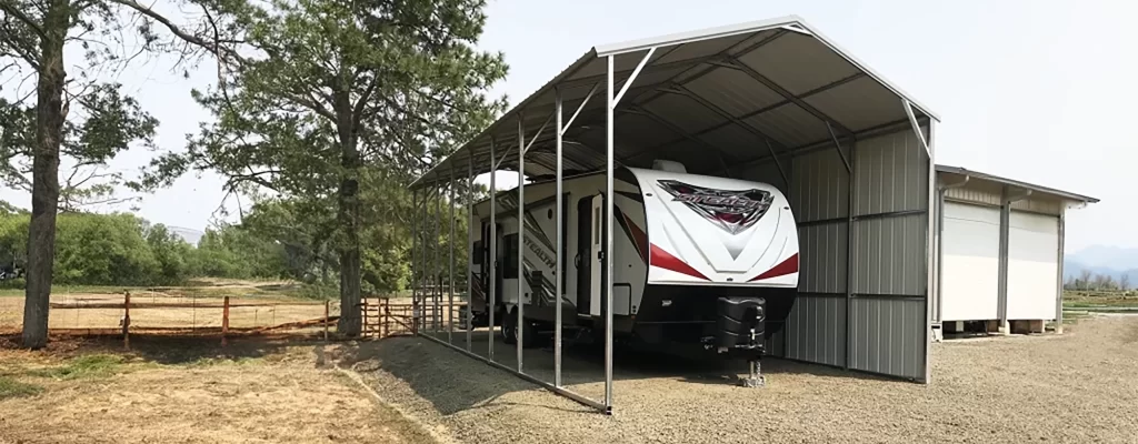 Metal RV Cover Carport For Sale