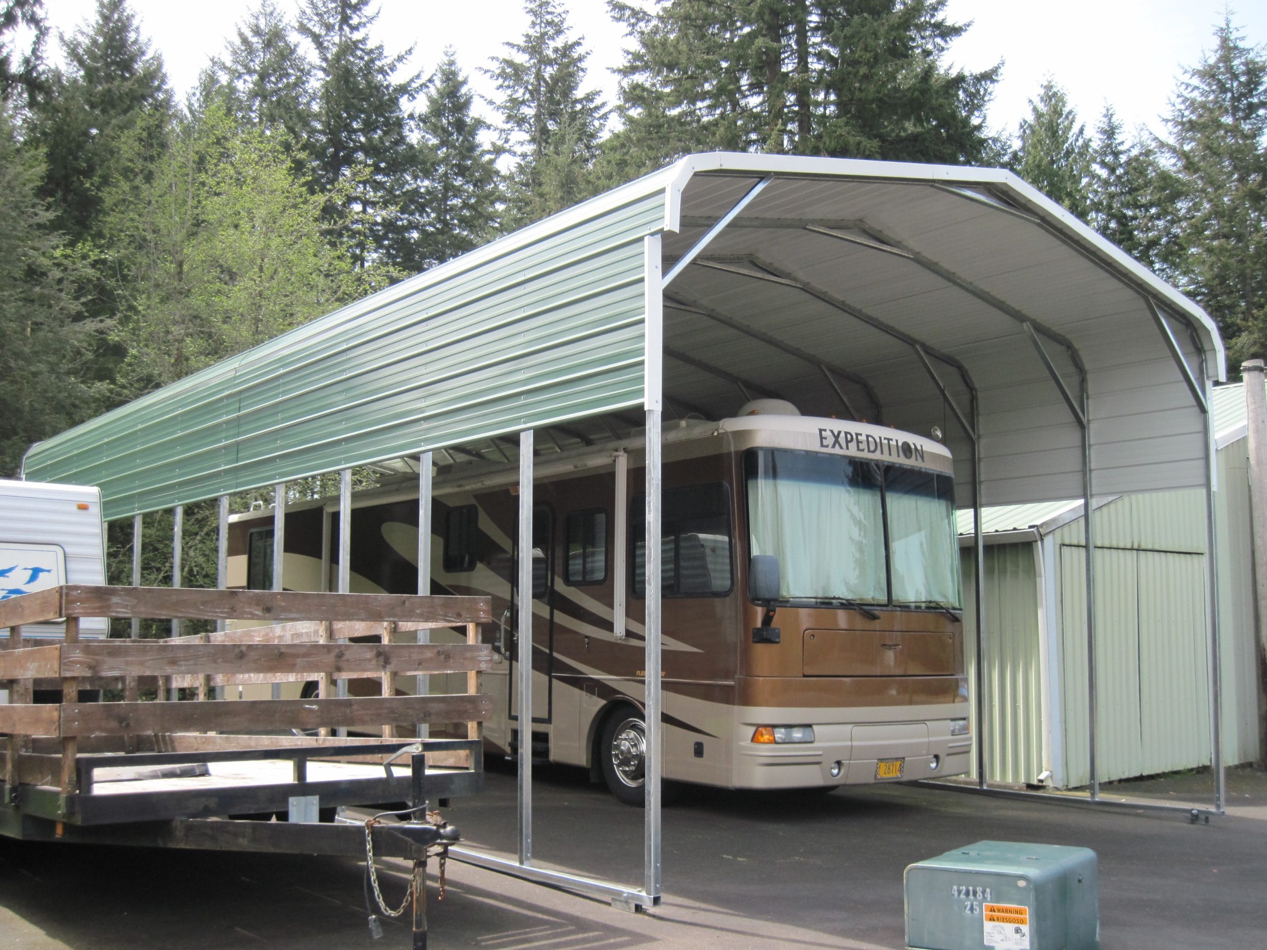 Classical RV Carport Cover