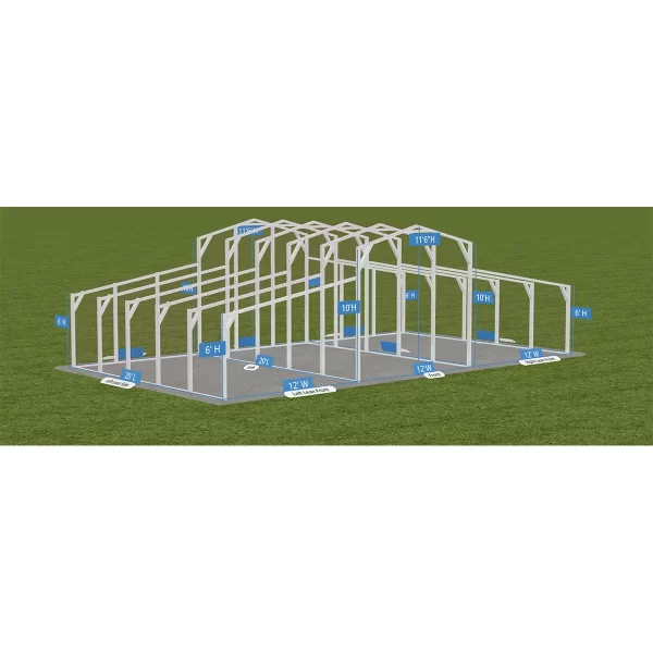 Horse Barn Metal Building - Image 6