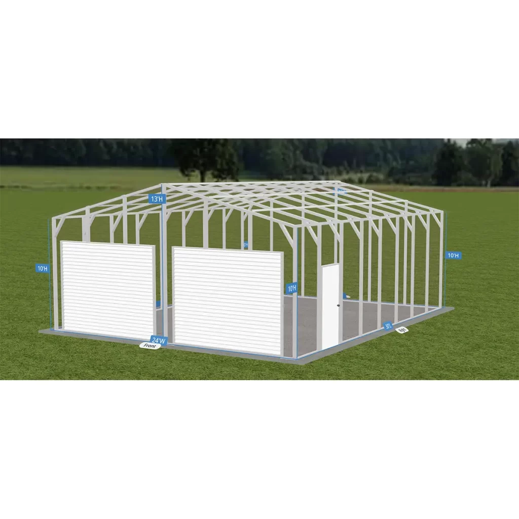 Building a Garage using our 3D builder
