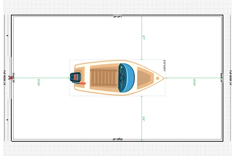Pro Metal Buildings Boat Garage Measurements