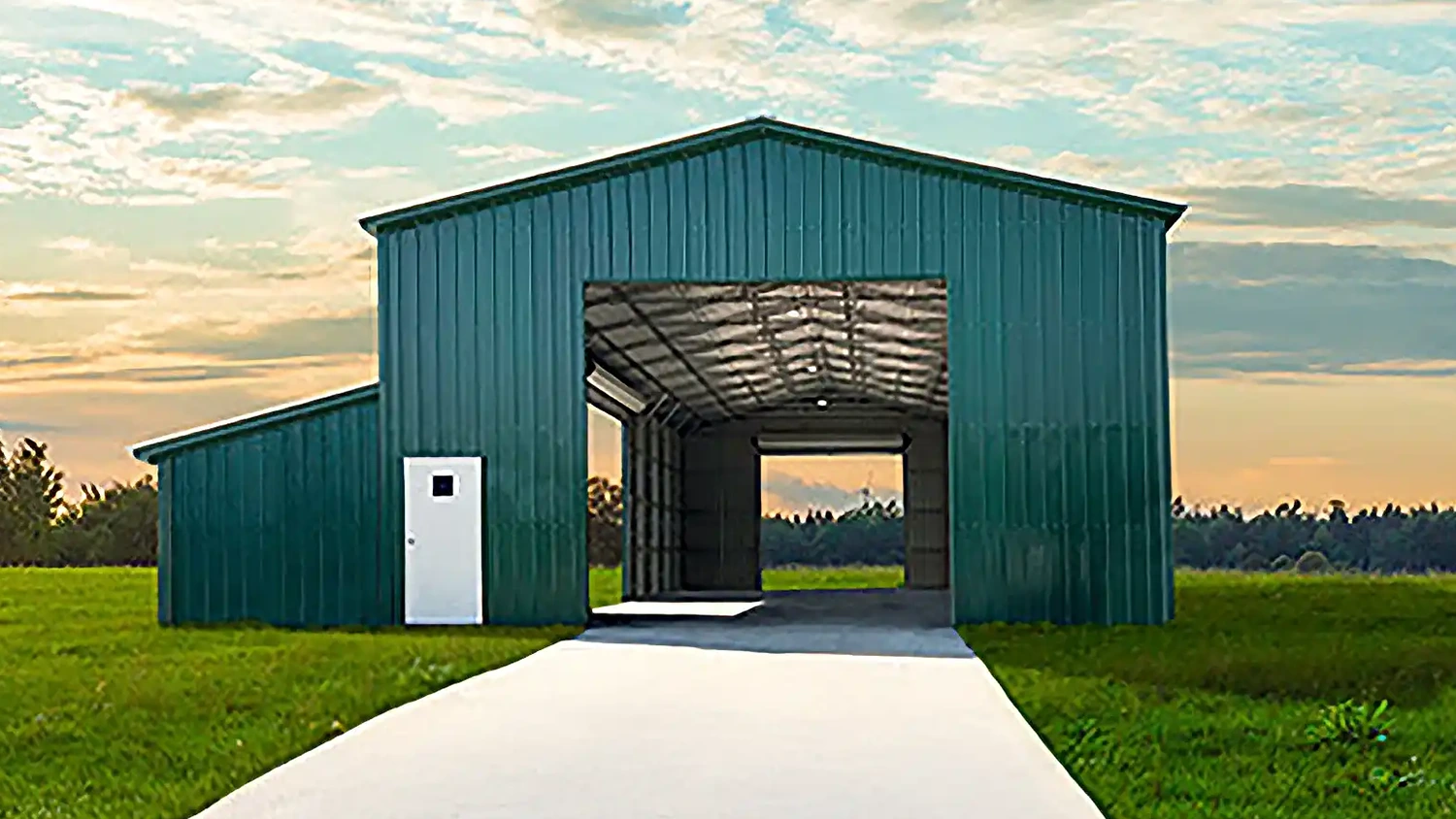 Pro Metal Buildings Teal Rv