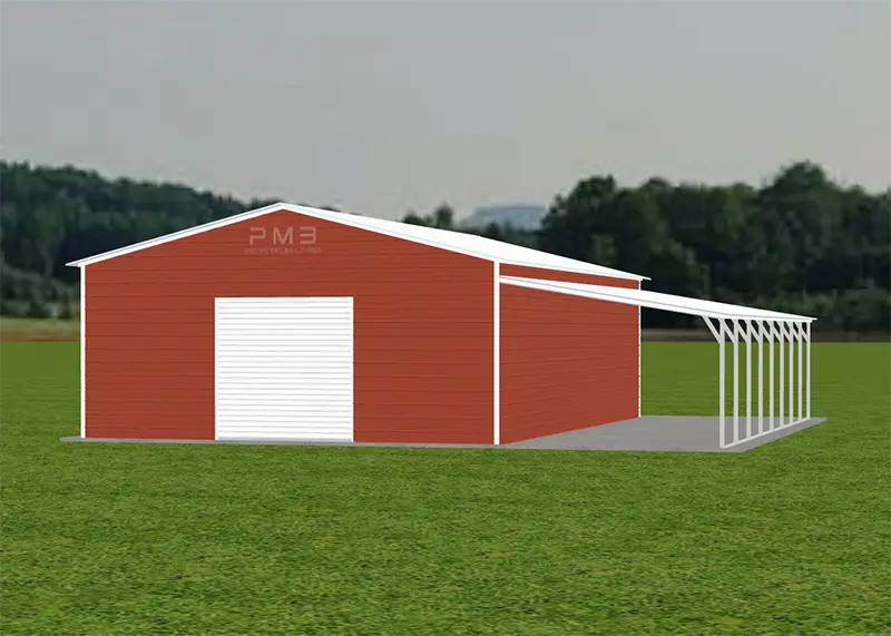 Pro Metal Buildings Custom Combo Garage